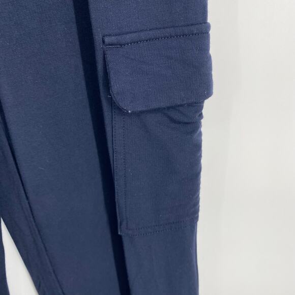Banana Republic Joggers Women’s Small Navy Cargo ComfyCore Loungewear Nautical - Picture 3 of 8